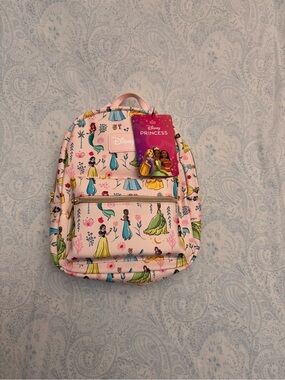 Disney Princess Faux Pebbled Leather Mini Backpack
